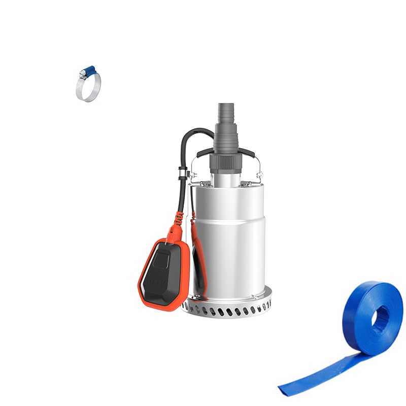 Dränkbar pump med slang, komplett kit