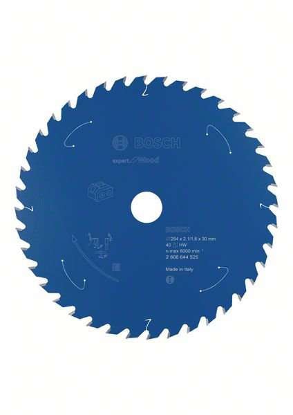 Bosch Expert for Wood-sirkelsagblad for batteridrevne sager 254x2,1/1,6x30 T40