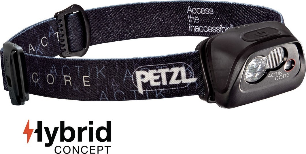 Petzl Pannlampa Actik Core Svart 350 lumen