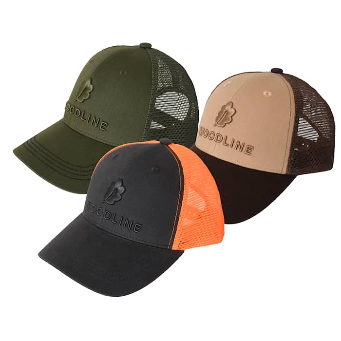 Woodline Trucker Kepsar 3-pack