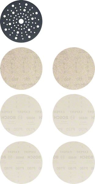 Bosch Aloitussarja Expert M480 epäkeskohiomakoneille 150 mm, 7 kpl