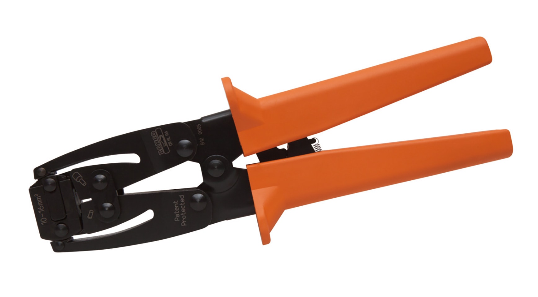Bahco Krimptång CR HL 06 10-16mm², med spärrfunktion rörform