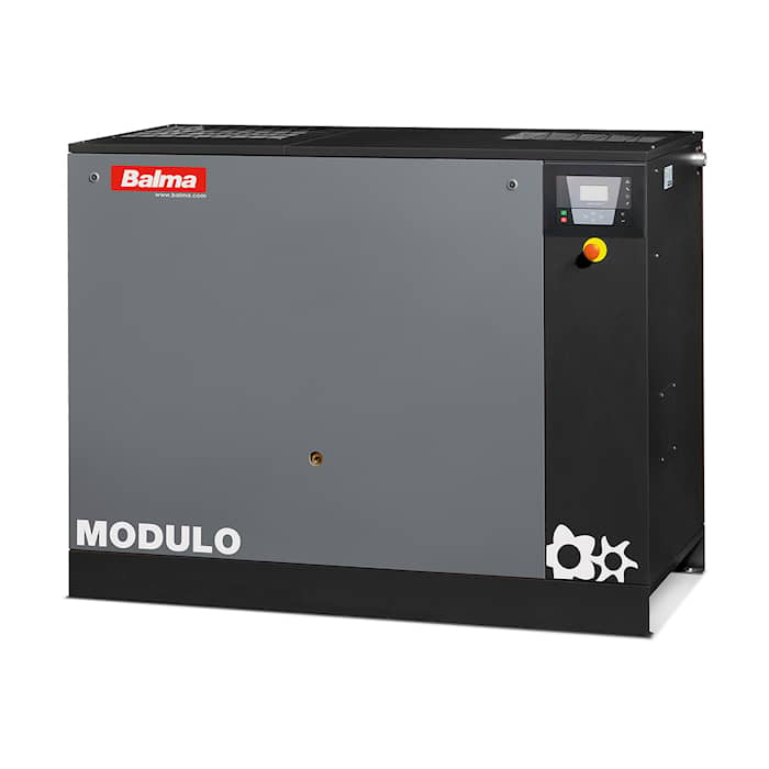 Balma skruekompressor MODULO I E 22, 10 bar, inverter med kjøletørke