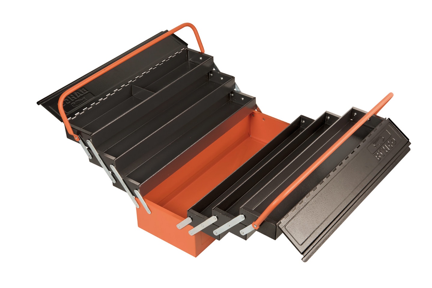 Bahco Verktygslåda 1497MBF 530x200x250mm, 7 fack stålplåt