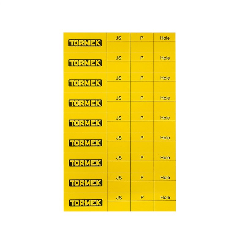 Tormek Profiletiketter