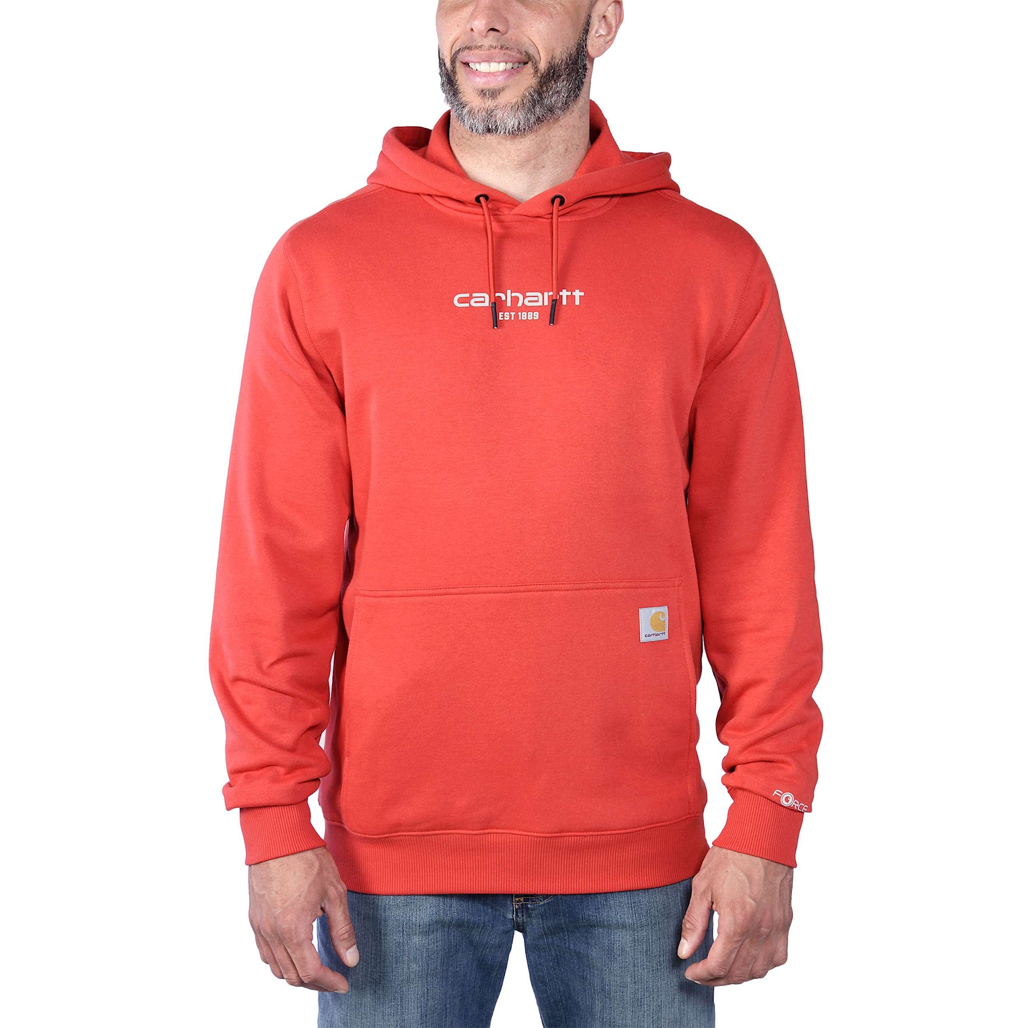 Carhartt Force Graphic Hoodie Herr Red Barn
