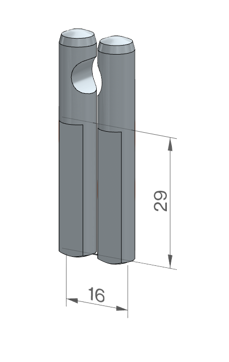 Amf Tartuntaosa sormimalli, 4 kpl