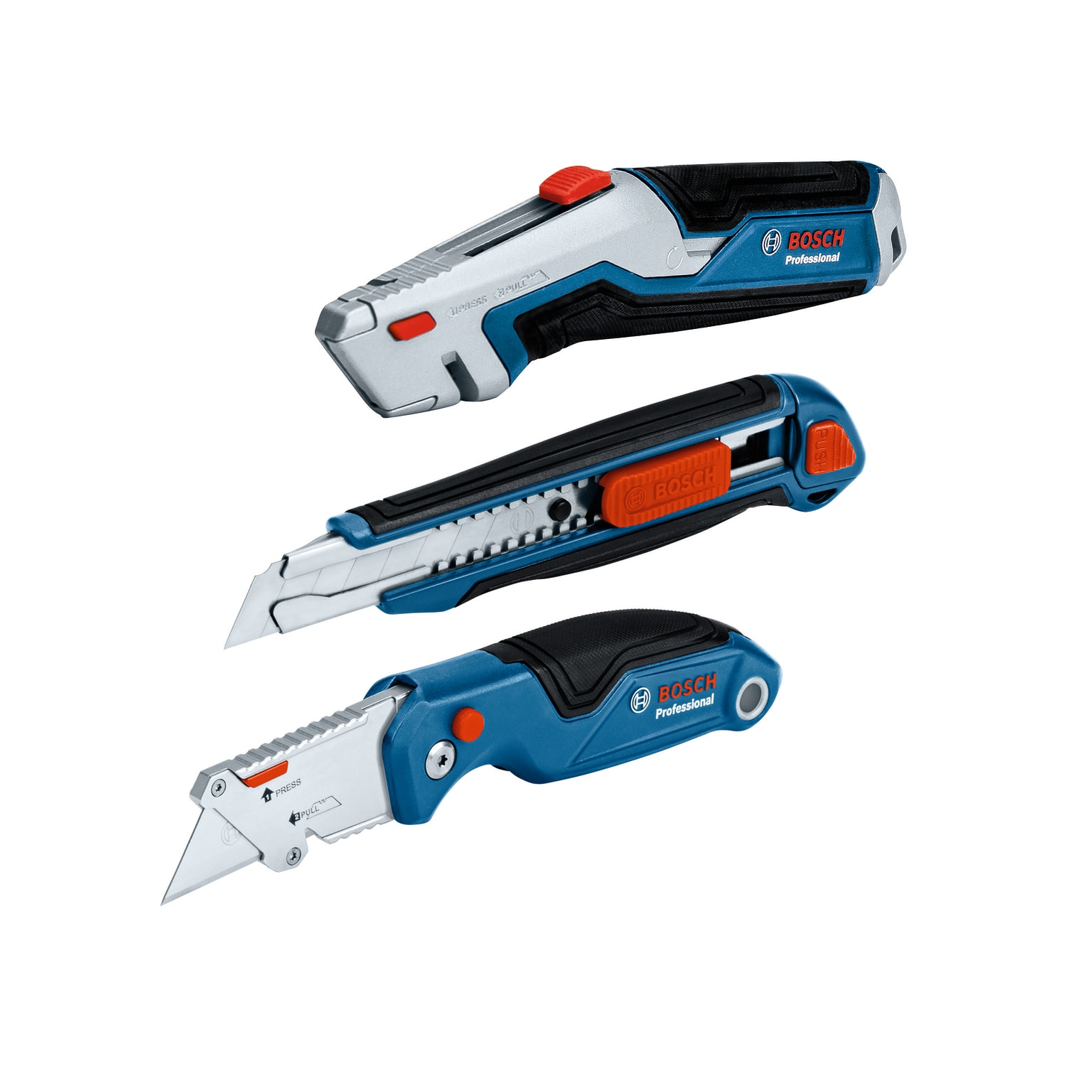 Bosch Knivset 3 Delar Fällkniv Fast Kniv 18mm