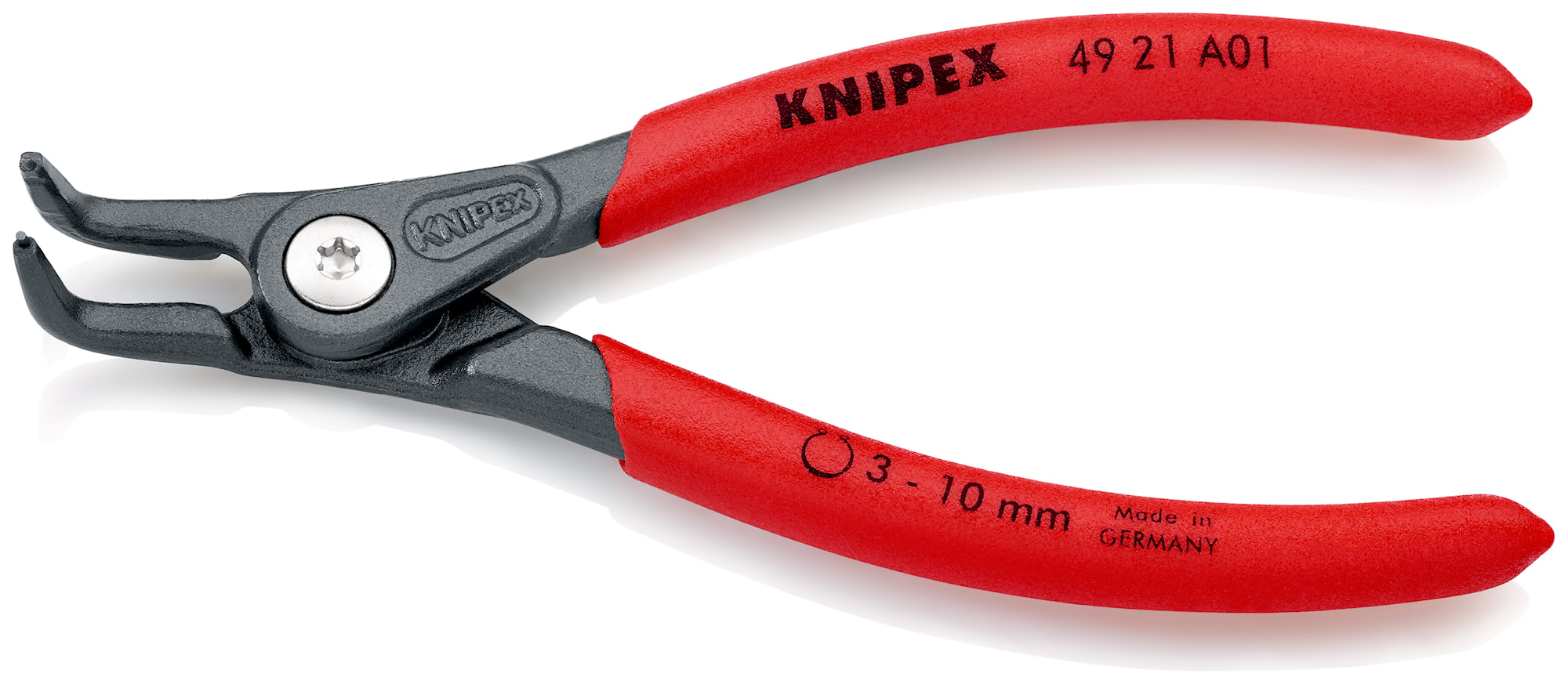 Knipex Seeger-pihdit 4921 A sisäinen, kulma