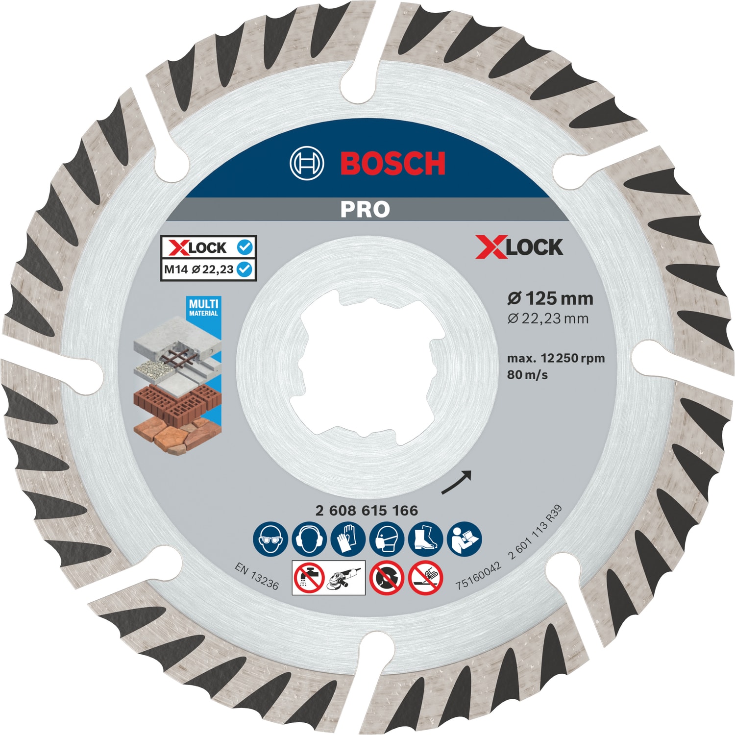 Bosch Diamantkapskiva Multi PRO 2 st