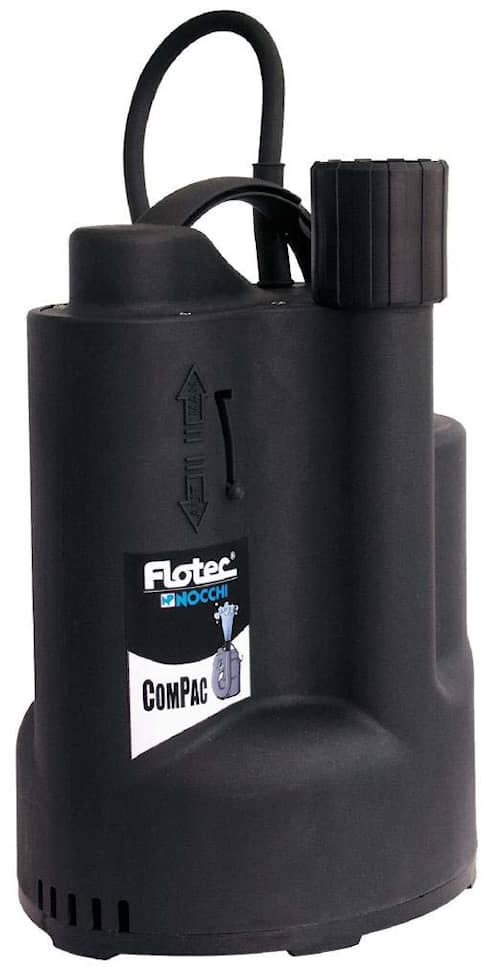 Flotec lensepumpe ComPac 200 med nivåvakt