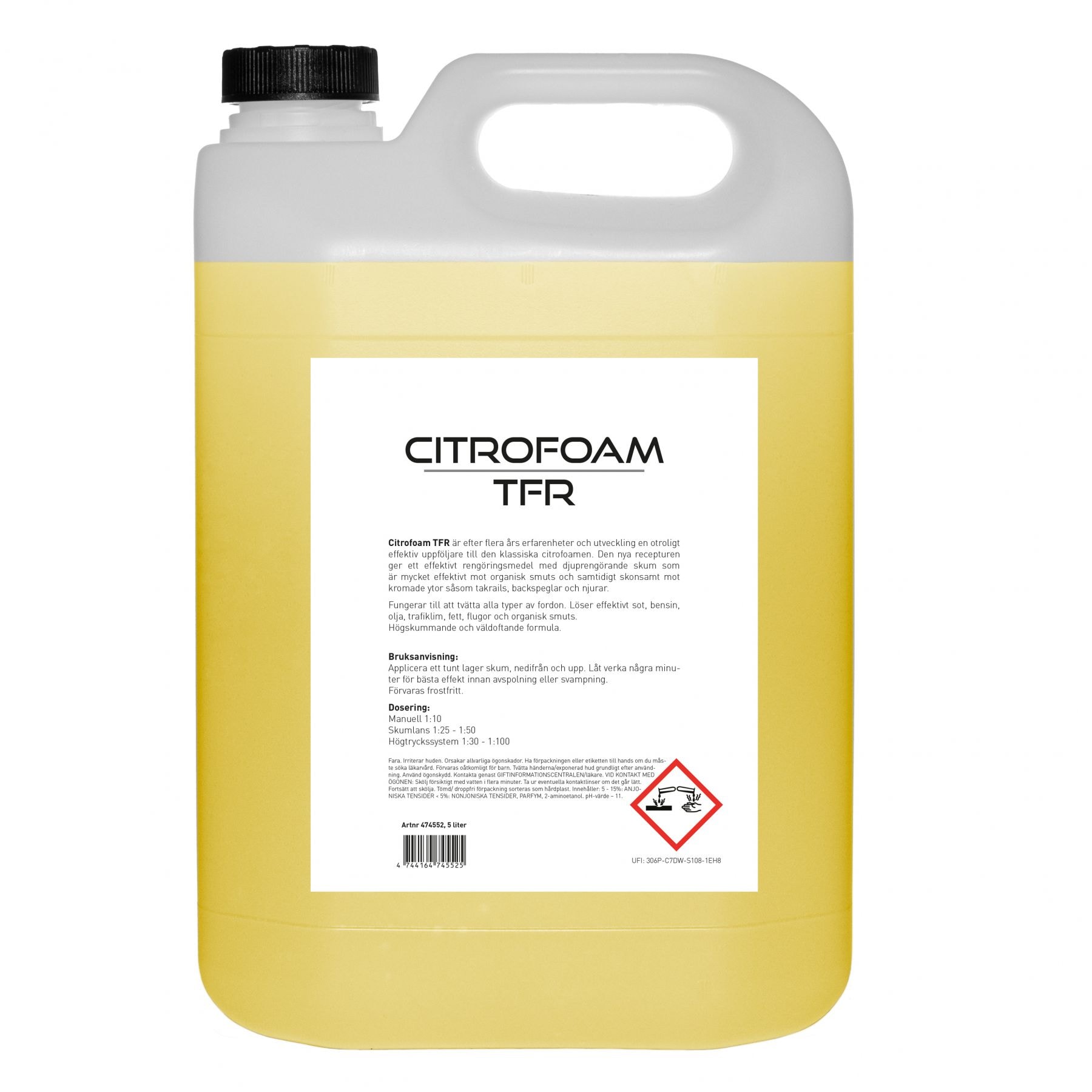 SGA Citrofoam TFR 5l, alkalisk avfettning -