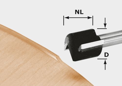 Festool Tasausjyrsin HW D 19/16 S8 OFK 700