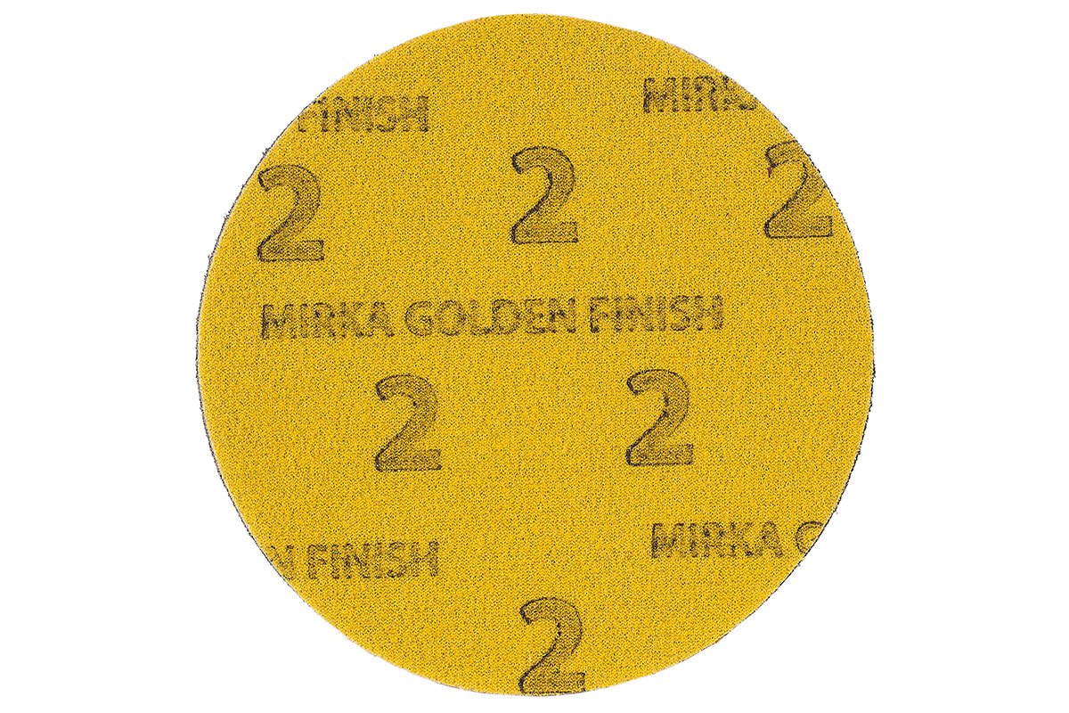 Mirka slipetallerken Golden Finish 2 77 mm