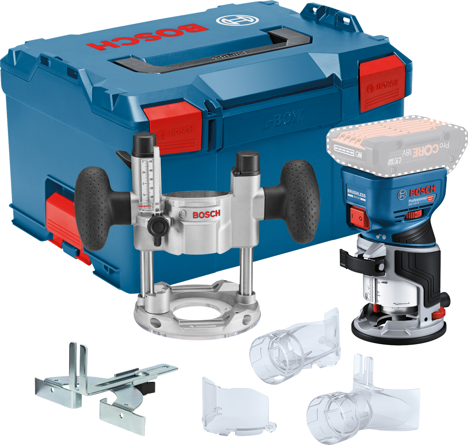 Bosch Kantfräs Gkf 18V-8 L-Boxx 238