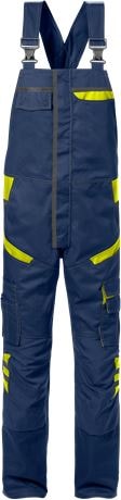 Fristads Selebukse 1555 STFP Marineblå / Hi-Vis Gul C146