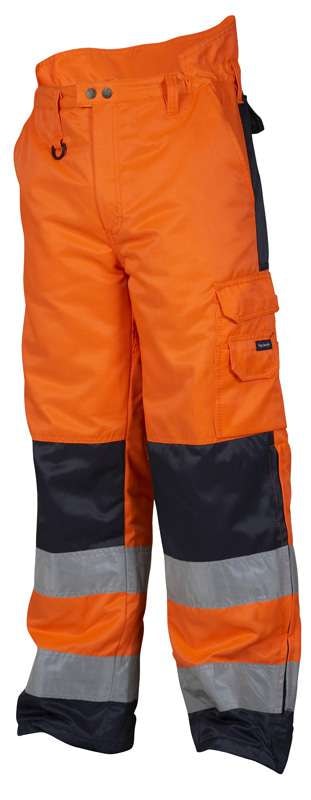 Top Swede Vinterbyxa varsel 4026 Klass 2 Orange/Marin L