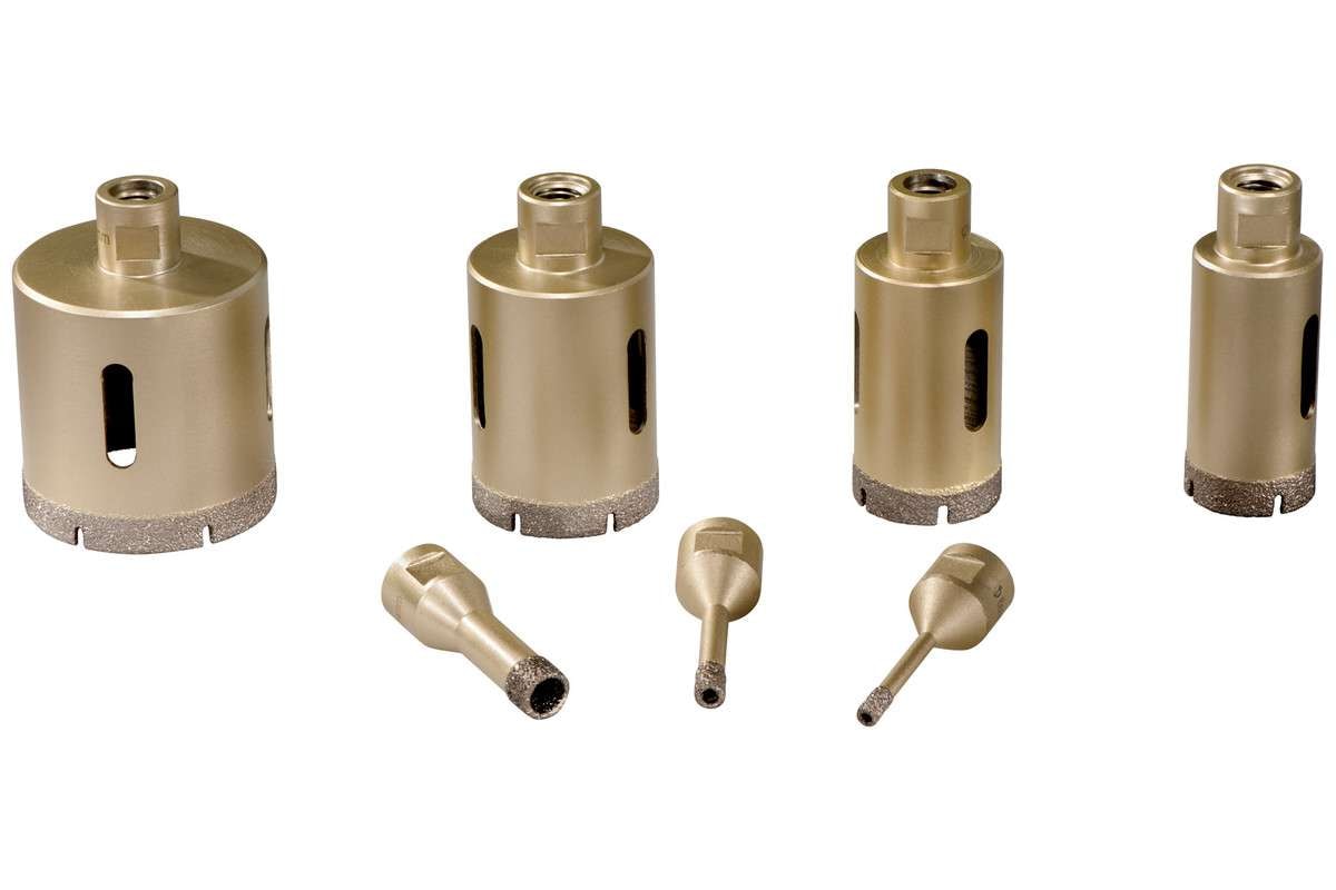 Metabo Diamantborrkronor i sats Dry 7 delar