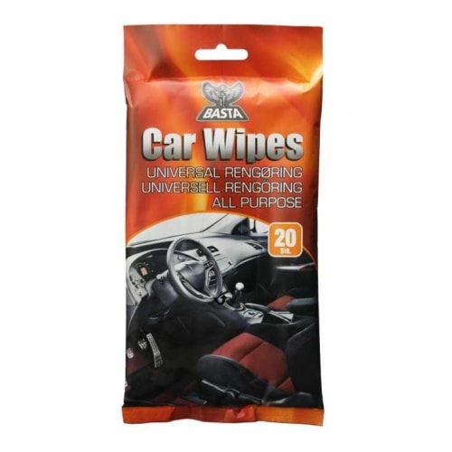 Basta Car Wipes universalrens 20 stk.