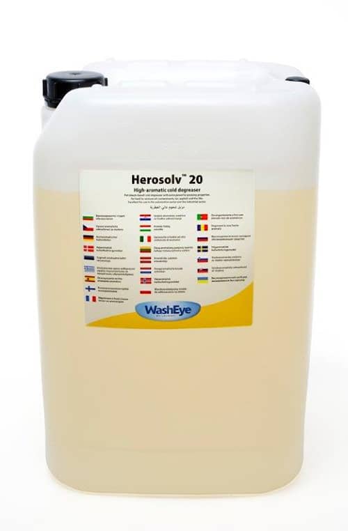 Lahega Kylmärasvanpoistoaine WashEye Herosolv 20 25 litraa