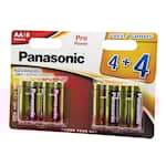 Panasonic Pro Power AA Batteri 8-pack