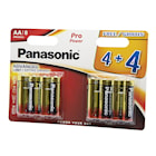 Panasonic Batteri Pro Power AA 8-pack