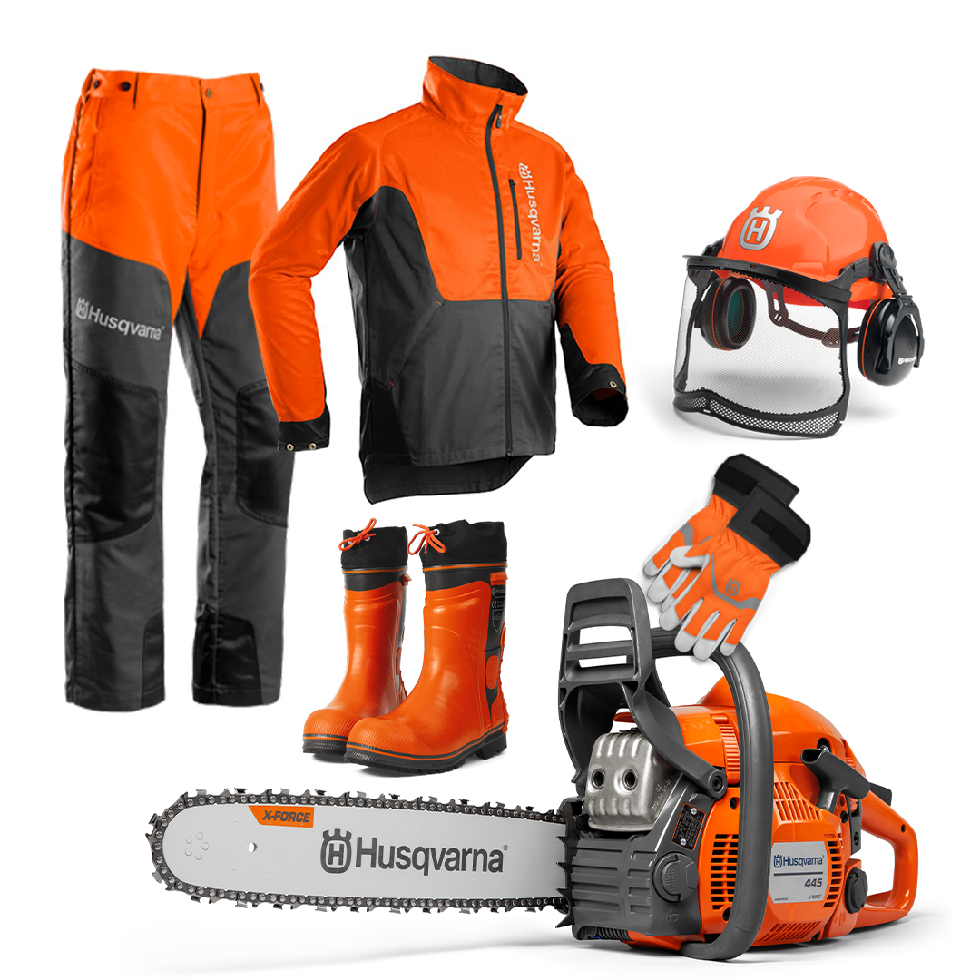 Husqvarna 445 II Motorsågspaket