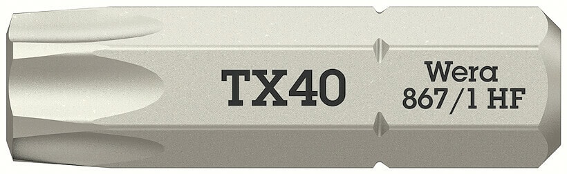 Wera 867/1 TORX bits HF TX40