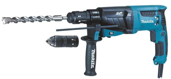 Makita Kombihammer 800 W, SDS-Plus, 26 mm, 2,4 J