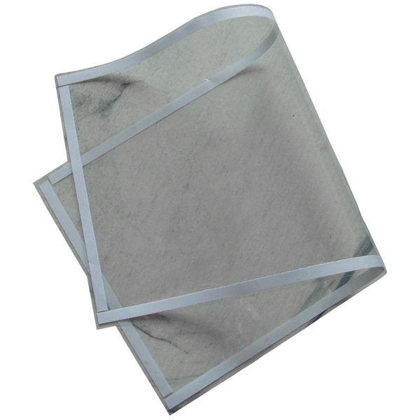 Hawk beskyttelsesfilm sandblåsekabinett 550 x 250 mm til siktvindu