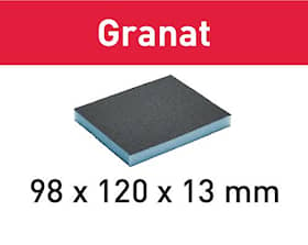 Festool Slipsvamp Granat 98x120x13mm 6-pack