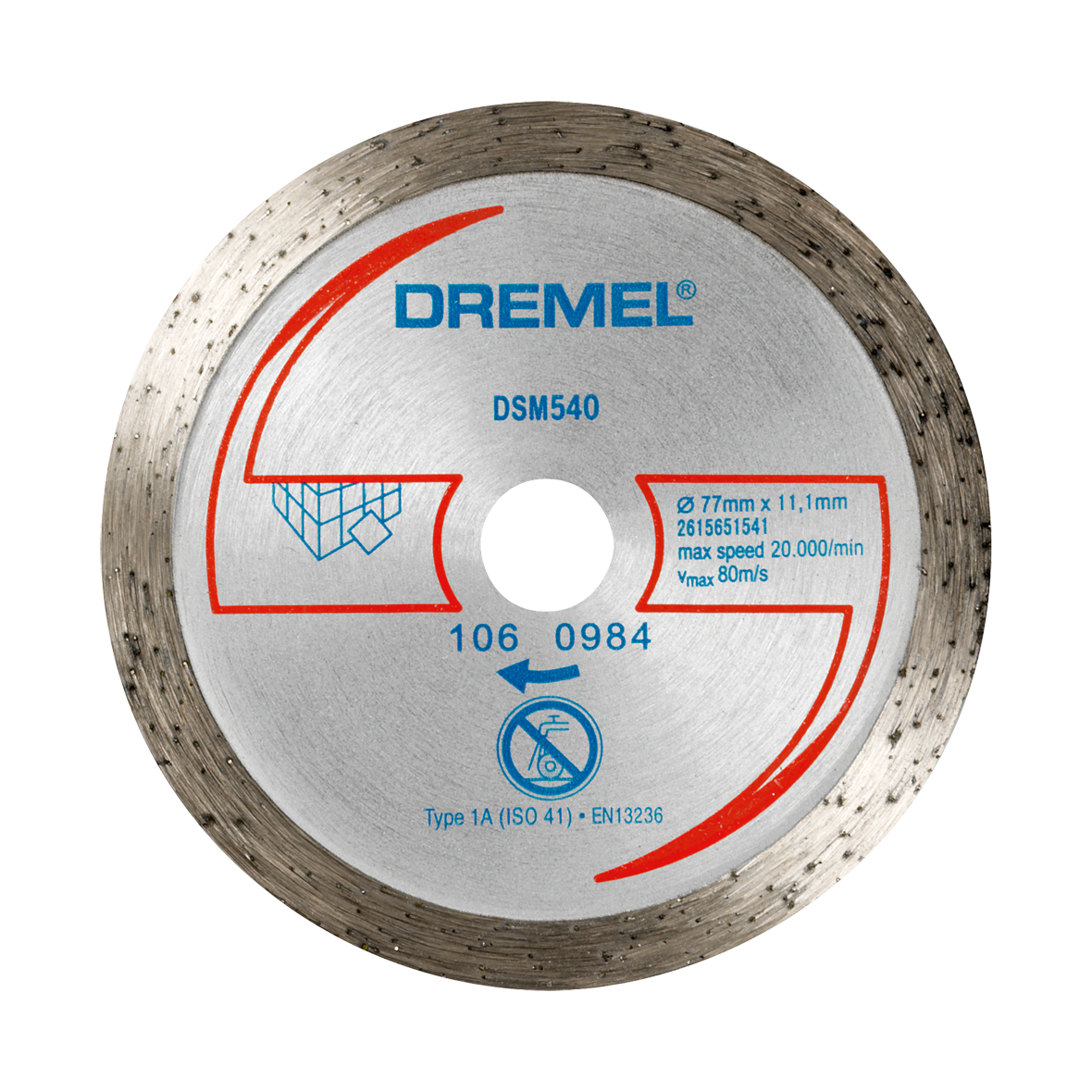 Dremel diamantkappeskive Dsm540 Tile til Dsm20