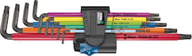 Wera Torxnyckelsats Color HF TX8-40 9 delar