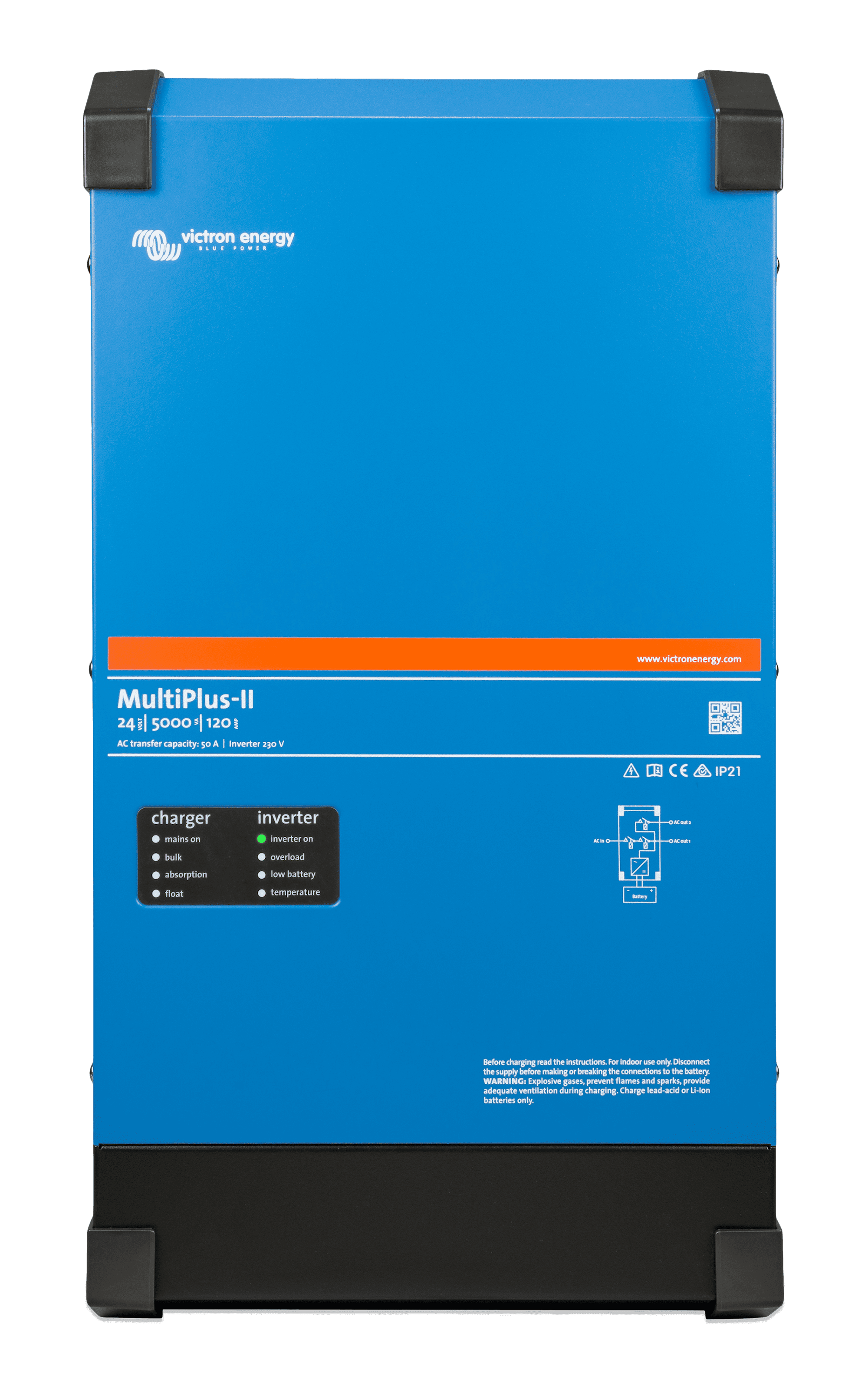 Victron Energy MultiPlus-II 24/5000/120-50 230V Laddare / Omvandlare