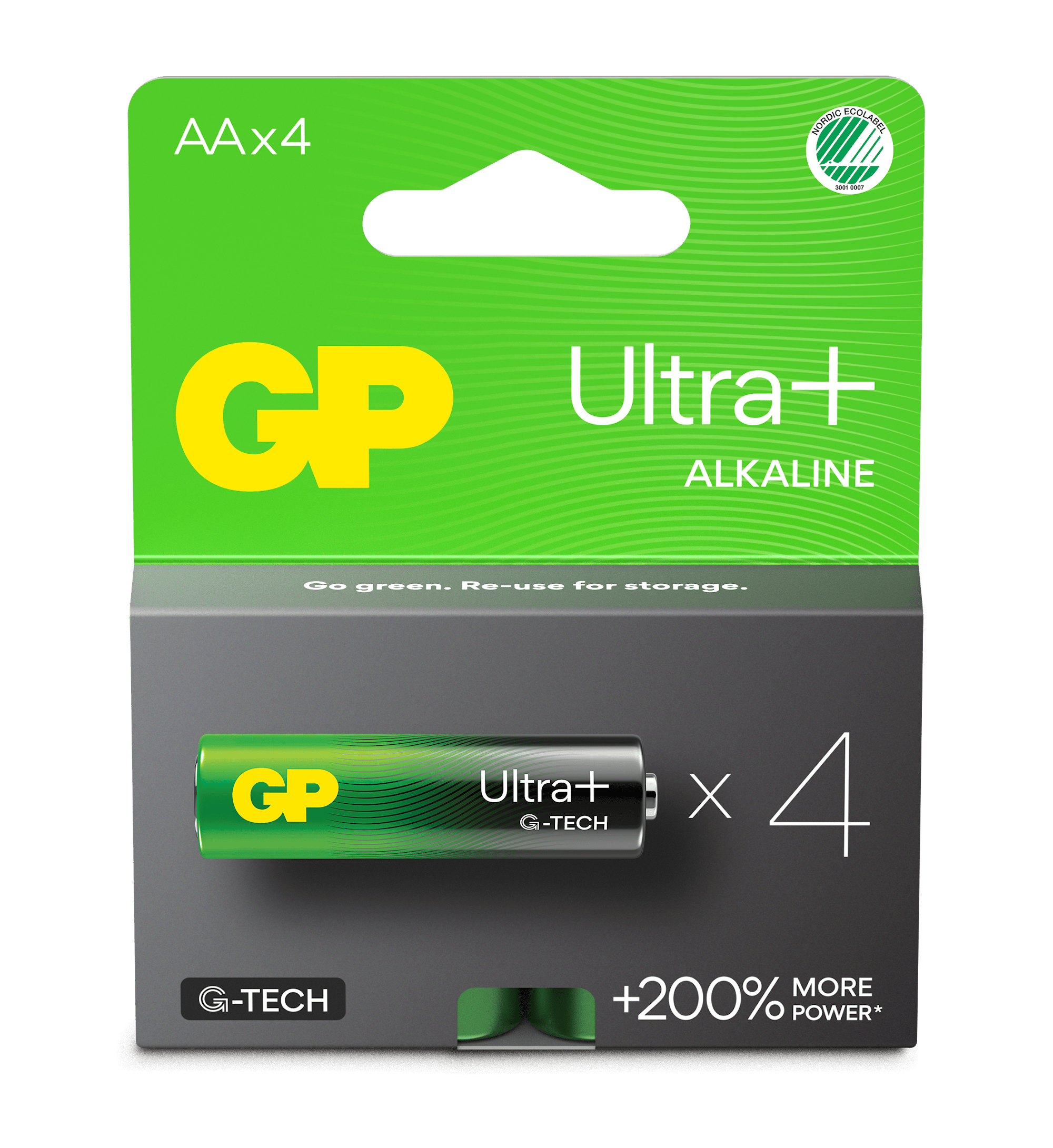Gpbm Nordic Batteri Gp Aa/4-Pack Blister