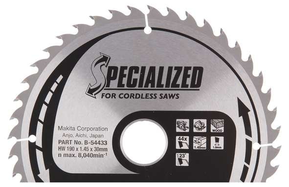Makita Sågklinga 190x30x1,45 mm 44T