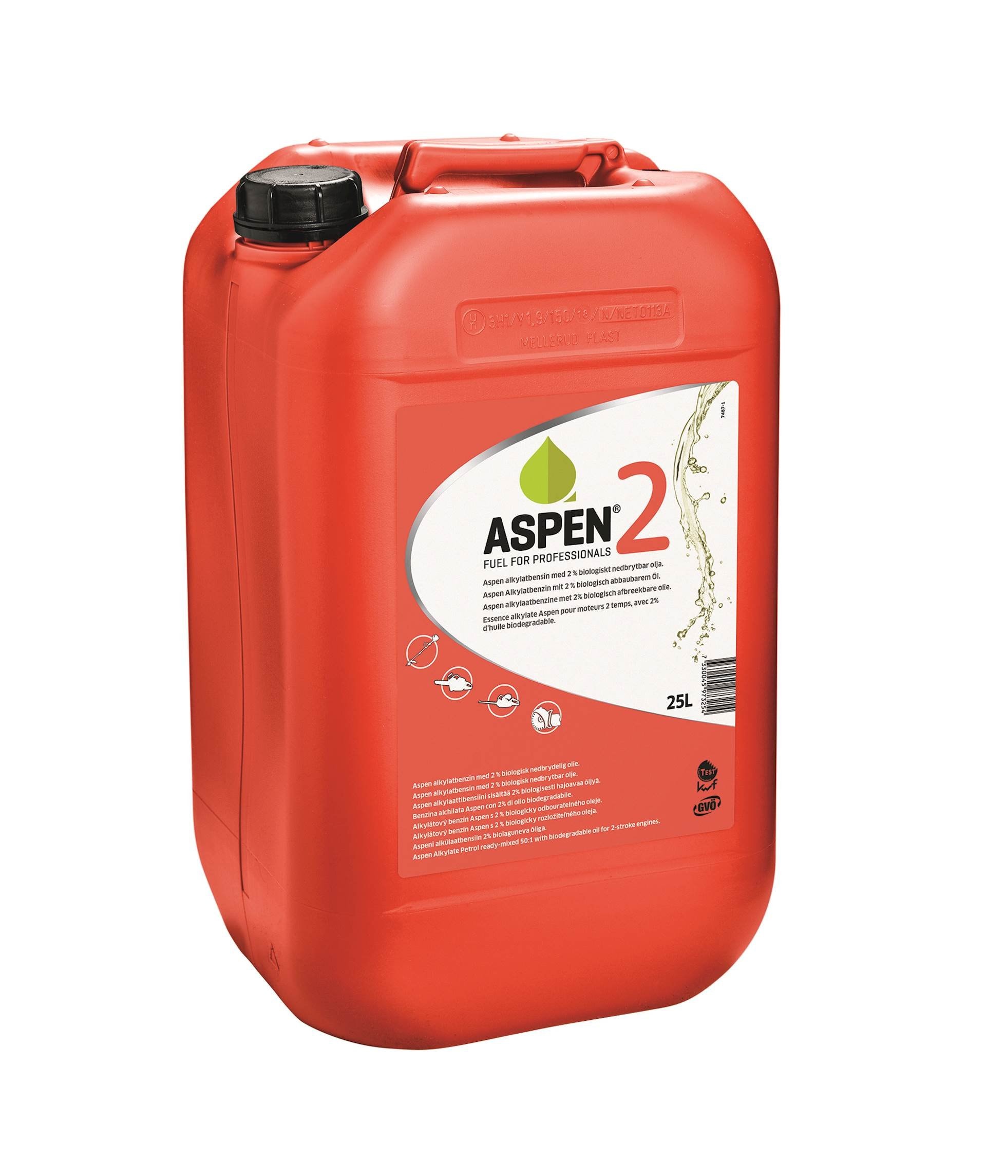 Aspen Alkylatbensin 2-takt, 25 l