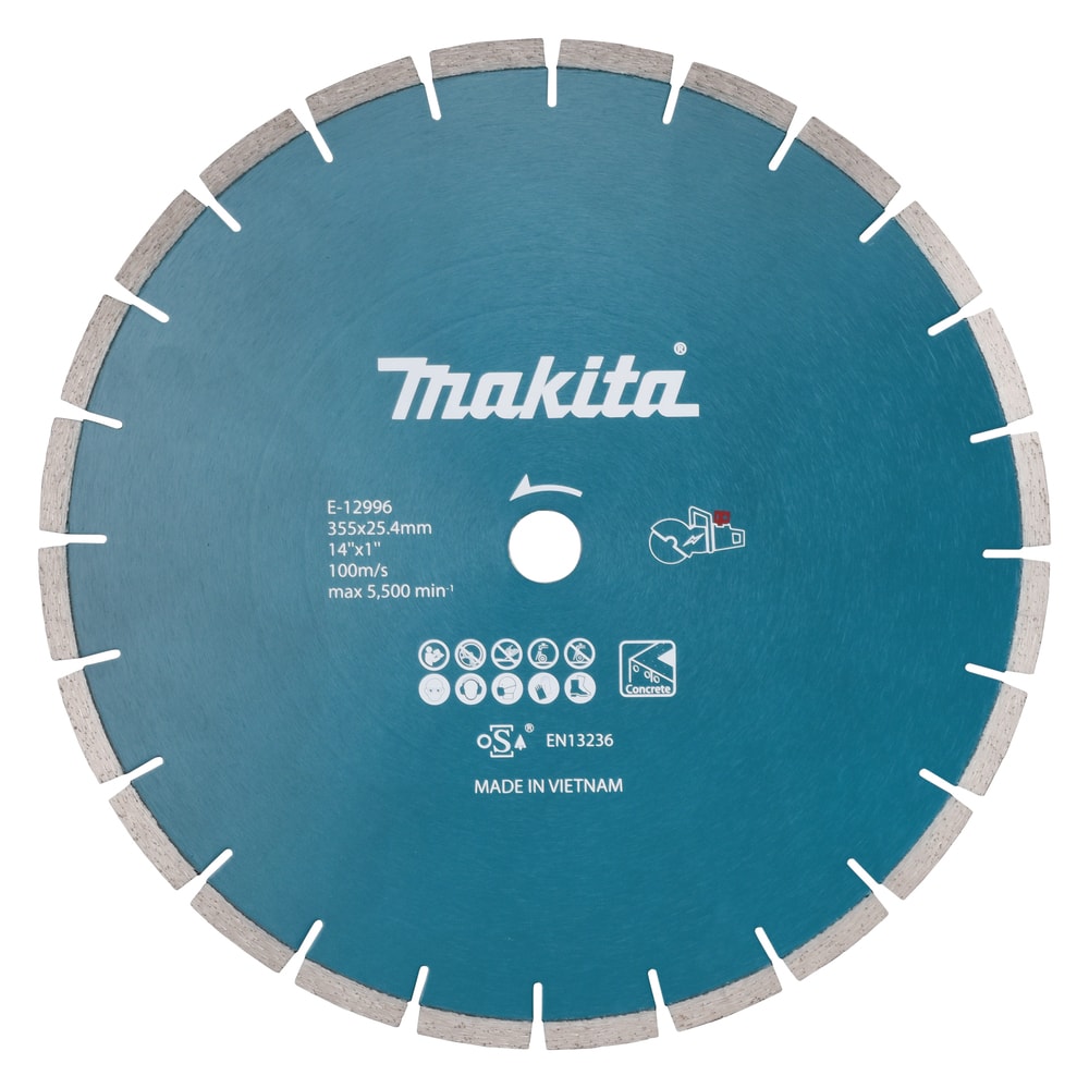Makita Timanttiterä E-12996, 25,4x355 mm