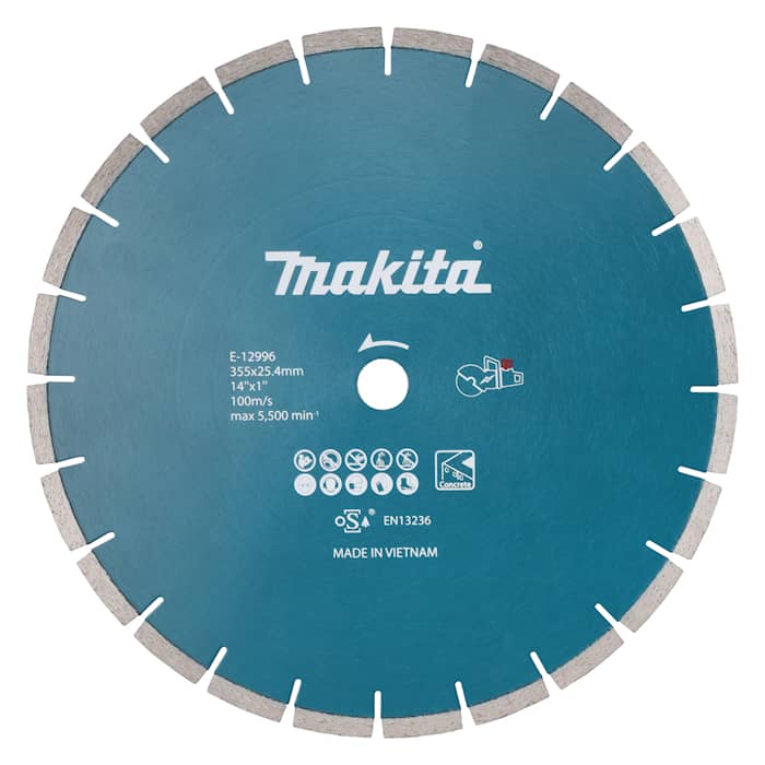 Makita Diamantklinga E-12996, 25,4x355mm