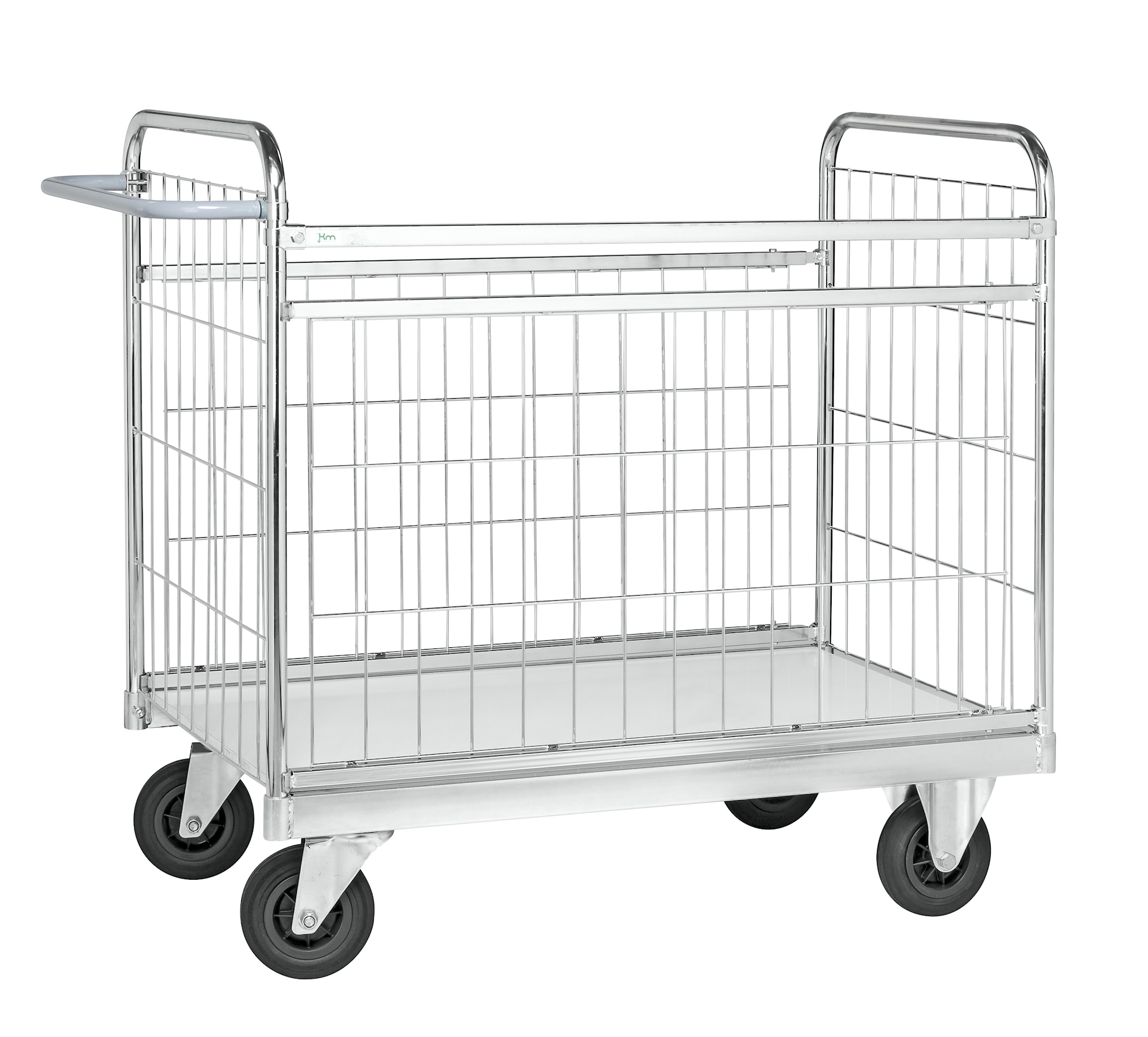 Kongamek 140 x 60 cm Elförzinkad Paketvagn