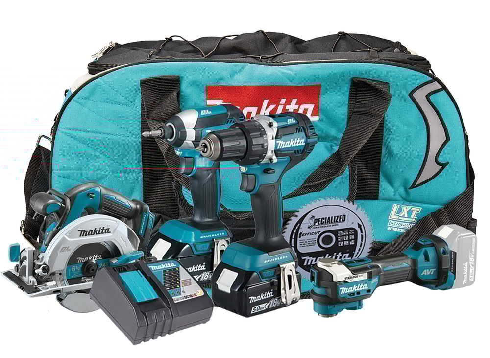 Makita Verktygspaket DLX4197TX1 Kombokit