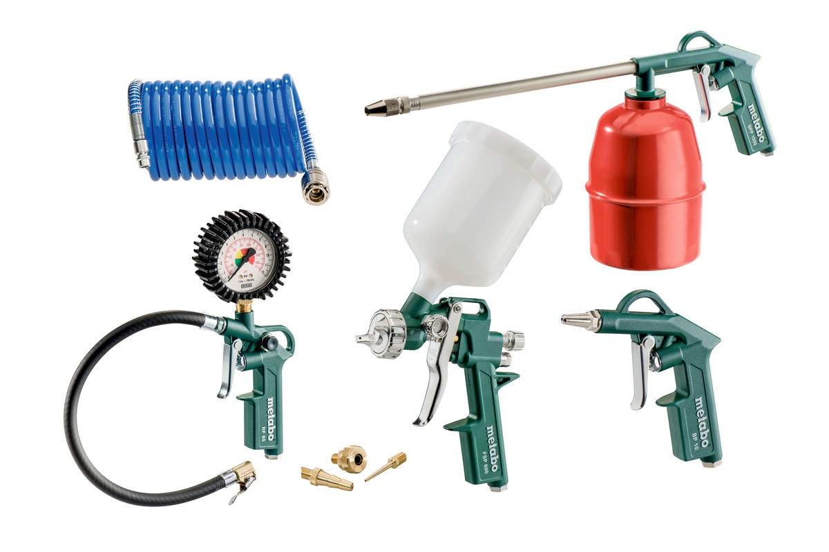 Metabo Verktygspaket Tryckluft LPZ 7 Set