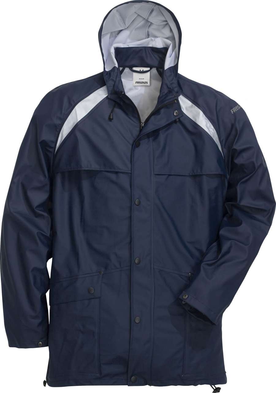 Fristads Regnjakke 410 RS Mørk Marineblå 3XL