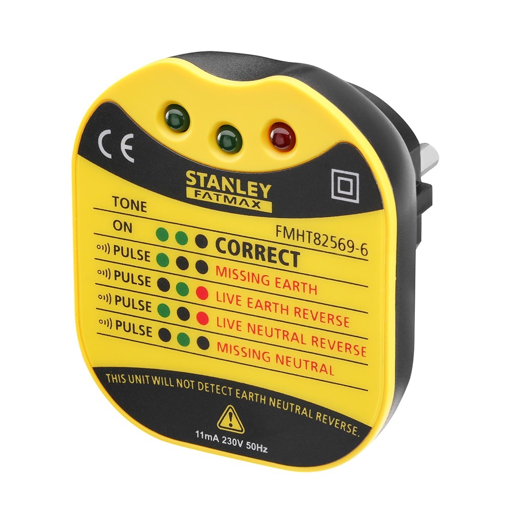 Stanley Spenningstester FATMAX veggkontakt