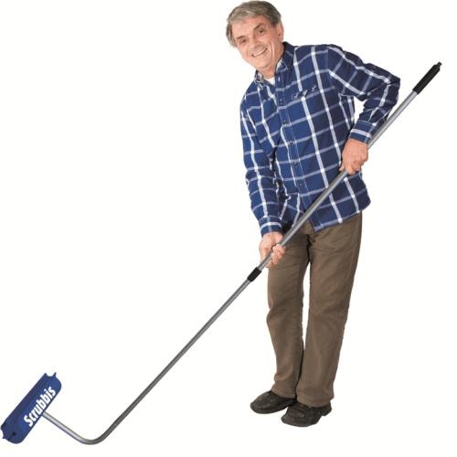 Skrovrengöring / båtborste för båtskrov Scrubbis