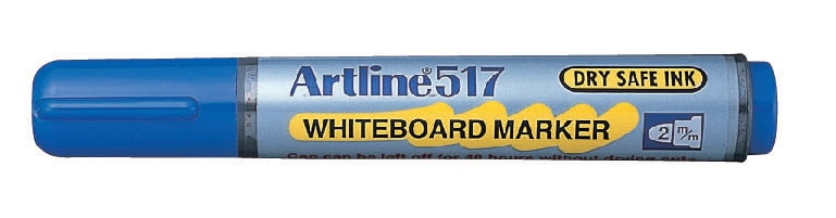 Artline Whiteboardpenna 517, blå