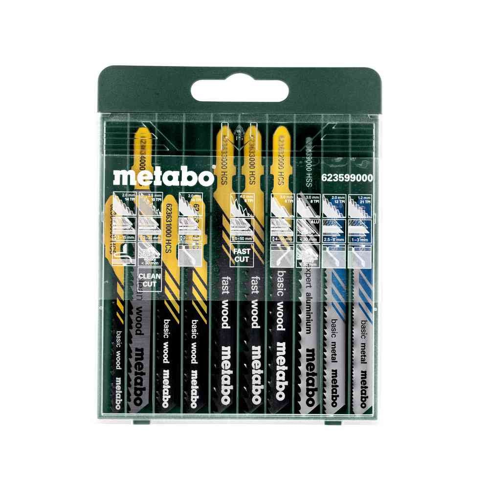 Metabo stiksavsklinge-sæt 10 dele