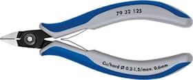 Knipex Precision Electronics Cutter 7932125 125 mm, svært liten fas, spiss hode