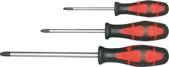 Format Ruuvimeisselisarja PZ, 3 osaa, pyöreä terä