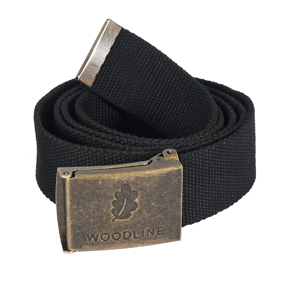 Woodline Canvasbelte Svart